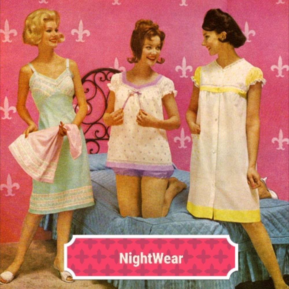 VINTAGE NIGHTWEAR